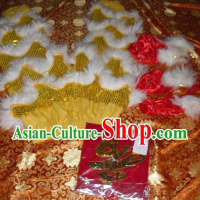 Top Asian Chinese Lion Dance Troupe Performance Suppliers 2 Pairs of Pants and Claws