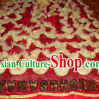 Top Asian Chinese Lion Dance Troupe Performance Suppliers Pants Equipments Art Instruments Lion Tail Costumes Set