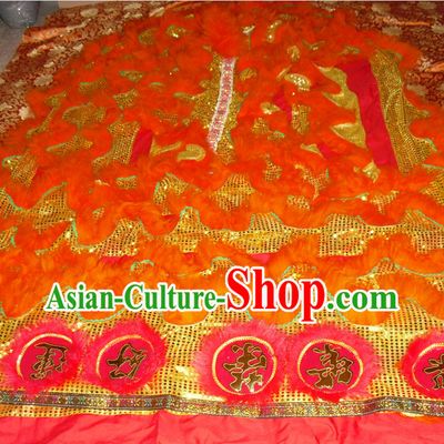Top Asian Chinese Lion Dance Troupe Performance Suppliers Pants Equipments Art Instruments Lion Tail Costumes Set