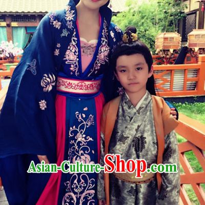 Ancient Chinese Princess Hanfu Dresses Complete Set for Women