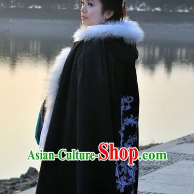 Ancient Chinese Clothing Dress Garment Cape for Women