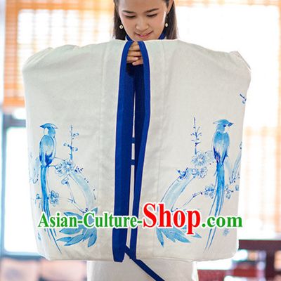 Ancient Chinese Clothing Dress Garment and Hair Accessories Complete Set for Women