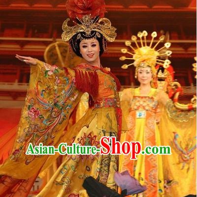 Ancient Chinese Clothing Tang Dynasty Empress Dress Garment for Women
