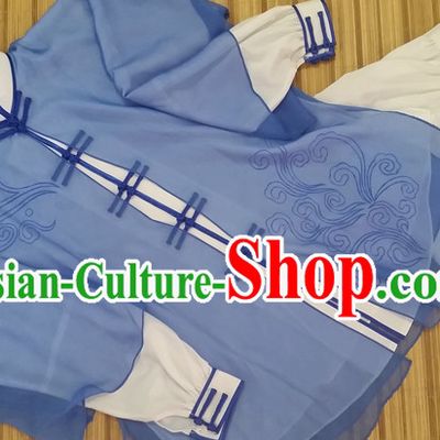 Top Chinese Traditional Mandarin Martial Arts Tai Chi Kung Fu Gong Fu Competition Championship Clothes Suits Uniforms