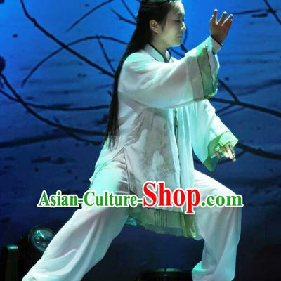Top Chinese Traditional Mandarin Martial Arts Tai Chi Kung Fu Gong Fu Competition Championship Clothes Suits Uniforms