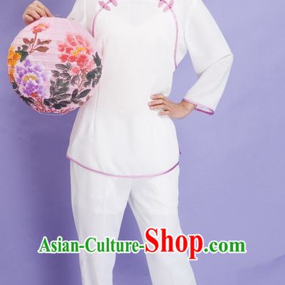Chinese Traditional Mandarin Martial Arts Tai Chi Kung Fu Gong Fu Competition Championship Suits Uniforms for Men Women Children