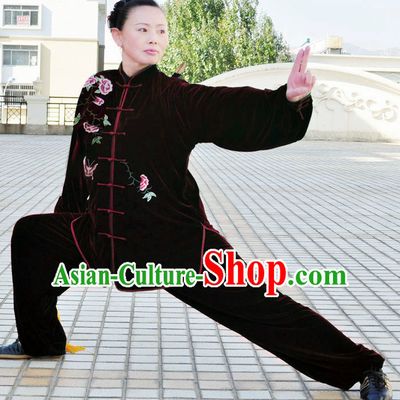 Tai Chi Pants Tai Chi Suit Apparel Suits Attire Robe Kung Fu Costume Chinese Kungfu Jacket Wear Dress Uniform Clothing Taijiquan Shaolin Chi Gong Taichi Suits
