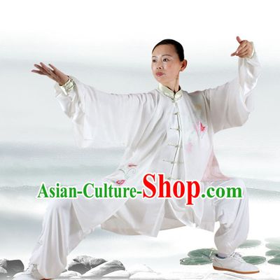 Tai Chi Pants Tai Chi Suit Apparel Suits Attire Robe Kung Fu Costume Chinese Kungfu Jacket Wear Dress Uniform Clothing Taijiquan Shaolin Chi Gong Taichi Suits