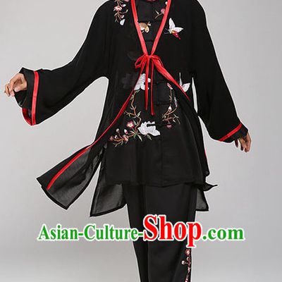 Tai Chi Pants Tai Chi Suit Apparel Suits Attire Robe Kung Fu Costume Chinese Kungfu Jacket Wear Dress Uniform Clothing Taijiquan Shaolin Chi Gong Taichi Suits