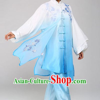 Top Tai Chi Pants Tai Chi Suit Apparel Suits Attire Robe Kung Fu Costume Chinese Kungfu Jacket Wear Dress Uniform Clothing Taijiquan Shaolin Chi Gong Taichi Suits