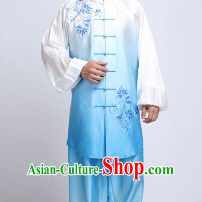 Top Tai Chi Pants Tai Chi Suit Apparel Suits Attire Robe Kung Fu Costume Chinese Kungfu Jacket Wear Dress Uniform Clothing Taijiquan Shaolin Chi Gong Taichi Suits for Men Women Kids