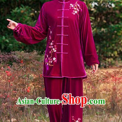 Top Tai Chi Pants Tai Chi Suit Apparel Suits Attire Robe Kung Fu Costume Chinese Kungfu Jacket Wear Dress Uniform Clothing Taijiquan Shaolin Chi Gong Taichi Suits for Men Women Kids