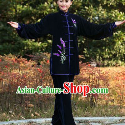 Top Tai Chi Uniforms Pants Tai Chi Suit Apparel Suits Attire Robe Kung Fu Costume Chinese Kungfu Jacket Wear Dress Uniform Clothing Taijiquan Shaolin Chi Gong Taichi Suits for Men Women Kids