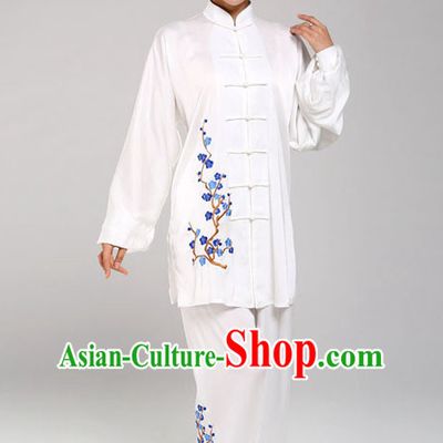 Top Tai Chi Uniforms Pants Tai Chi Suit Apparel Suits Attire Robe Kung Fu Costume Chinese Kungfu Jacket Wear Dress Uniform Clothing Taijiquan Shaolin Chi Gong Taichi Suits for Men Women Kids