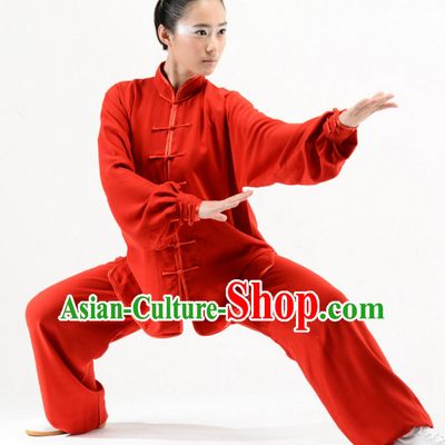 Top Tai Chi Uniforms Pants Tai Chi Suit Apparel Suits Attire Robe Kung Fu Costume Chinese Kungfu Jacket Wear Dress Uniform Clothing Taijiquan Shaolin Chi Gong Taichi Suits for Men Women Kids