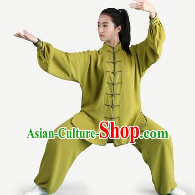 Top Tai Chi Uniforms Pants Tai Chi Suit Apparel Suits Attire Robe Kung Fu Costume Chinese Kungfu Jacket Wear Dress Uniform Clothing Taijiquan Shaolin Chi Gong Taichi Suits for Men Women Kids