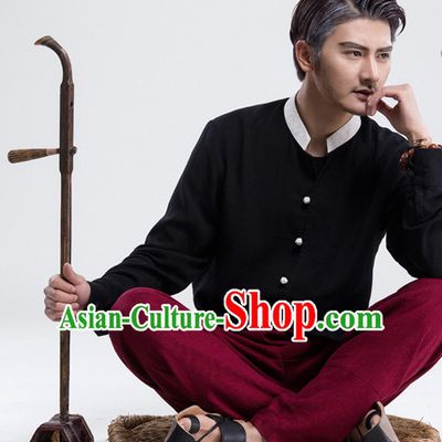 Top Tai Chi Uniforms Pants Tai Chi Suit Apparel Suits Attire Robe Kung Fu Costume Chinese Kungfu Jacket Wear Dress Uniform Clothing Taijiquan Shaolin Chi Gong Taichi Suits for Men Women Kids