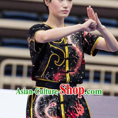 Top Kung Fu Competition Uniforms Pants Suit Taekwondo Apparel Karate Suits Attire Robe Championship Costume Chinese Kungfu Jacket Wear Dress Uniform Clothing Taijiquan Shaolin Chi Gong Taichi Suits for Men Women Kids