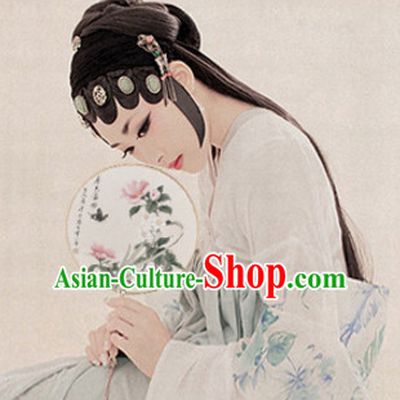 Chinese Traditional Handmade Gong Shan Palace Fan Round Fan Mandarin Fan Dance Fan