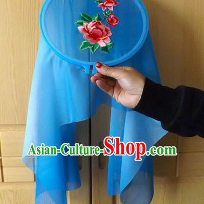 Ancient Chinese Style Long Ribbon Dance Fan