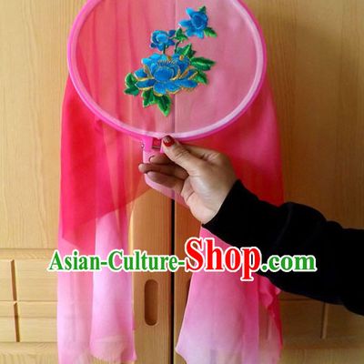 Ancient Chinese Style Long Ribbon Dance Fan Dancing Fans