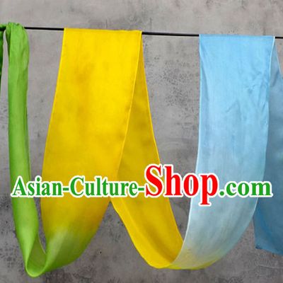 Top 3 Meters Pure Silk Color Changing Colr Change Dance Ribbon Dancing Ribbons