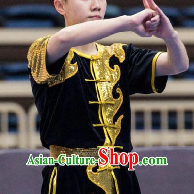 Top Kung Fu Competition Uniforms Pants Suit Taekwondo Apparel Karate Suits Attire Robe Championship Costume Chinese Kungfu Jacket Wear Dress Uniform Clothing Taijiquan Shaolin Chi Gong Taichi Suits for Men Women Kids