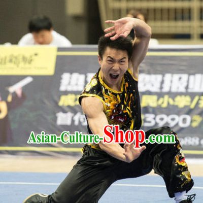 Top Kung Fu Competition Uniforms Pants Suit Taekwondo Apparel Karate Suits Attire Robe Championship Costume Chinese Kungfu Jacket Wear Dress Uniform Clothing Taijiquan Shaolin Chi Gong Taichi Suits for Men Women Kids