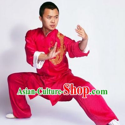 Top Kung Fu Competition Championship Uniforms Pants Suit Taekwondo Apparel Karate Suits Attire Robe Championship Costume Chinese Kungfu Jacket Wear Dress Uniform Clothing Taijiquan Shaolin Chi Gong Taichi Suits for Men Women Kids