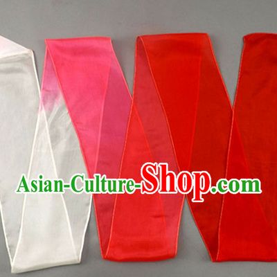 3 Meters Pure Silk Colour Change Color Changing Dance Ribbon Dancing Ribbons for Adults or Kids