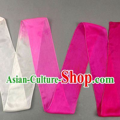 3 Meters Pure Silk Colour Change Color Changing Transition Dance Ribbon Dancing Ribbons for Adults or Kids