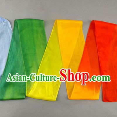 Top 3 Meters Pure Silk Colour Change Color Changing Colour Transition Dance Ribbon Dancing Ribbons for Adults or Kids