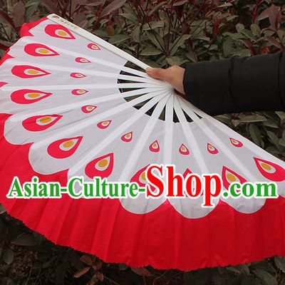 Traditional Peacock Dance Fan Dancing Fans