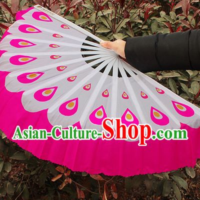 Traditional Peacock Dance Fan Dancing Fans