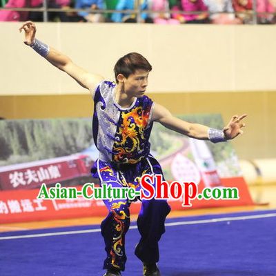 Top Qigong Kung Fu Competition Championship Uniforms Pants Suit Taekwondo Apparel Karate Suits Attire Robe Championship Costume Chinese Kungfu Jacket Wear Dress Uniform Clothing Taijiquan Shaolin Chi Gong Taichi Suits for Men Women Kids