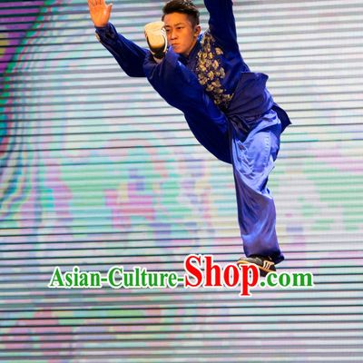 Top Kung Fu Competition Championship Uniforms Pants Suit Taekwondo Apparel Karate Suits Attire Robe Championship Costumes for Men Women Children