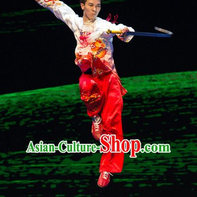 Top Kung Fu Competition Championship Uniforms Pants Suit Taekwondo Apparel Karate Suits Attire Robe Championship Costumes for Men Women Children