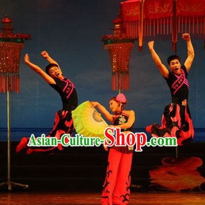 Chinese Stage Classical Dancing Dancewear Costumes Dancer Costumes Dance Costumes Chinese Dance Clothes Traditional Chinese Clothes Complete Set for Women Kids