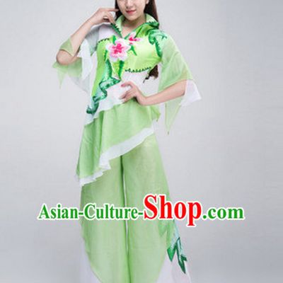 Chinese Stage Opening Dancing Dancewear Costumes Dancer Costumes Dance Costumes Chinese Dance Clothes Traditional Chinese Clothes Complete Set for Women Children