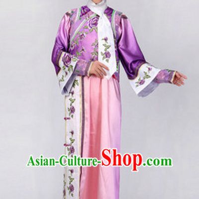 Chinese Stage Manchu Ethnic Dancewear Costumes Dancer Costumes Dance Costumes Chinese Dance Clothes Traditional Chinese Clothes Complete Set for Women Children
