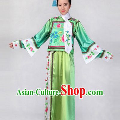 Chinese Stage Manchu Ethnic Dancewear Costumes Dancer Costumes Dance Costumes Chinese Dance Clothes Traditional Chinese Clothes Complete Set for Women Children