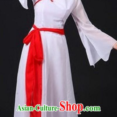 Chinese Traditional Stage Mandarin Dance Dancewear Costumes Dancer Costumes Dance Costumes Clothes and Headdress Complete Set for Women