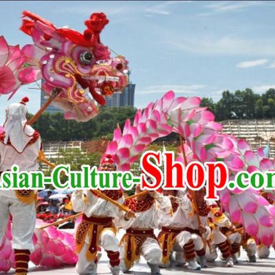2008 Beijing Olympic Games Opening Dragon Most Beautiful Best Opening and Festival Celebration Handmade Supreme Chinese Dragon Dance Costumes Complete Set