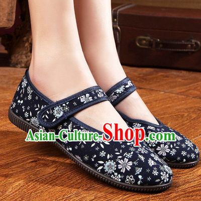 Top Chinese Traditional Tai Chi Shoes Kung Fu Shoes Martial Arts Fabric Shoes for Women