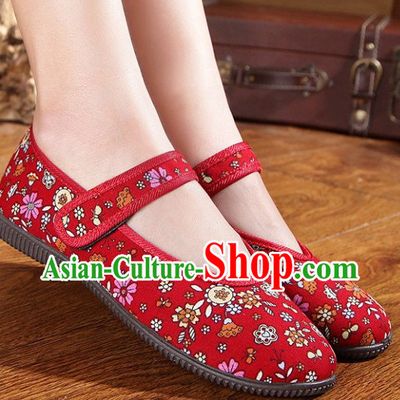 Top Chinese Traditional Tai Chi Shoes Kung Fu Shoes Martial Arts Fabric Shoes for Women