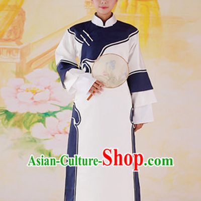 Chinese Imperial Palce Manchu Qipao Cheongsam Lady Garment Complete Set for Women Girls