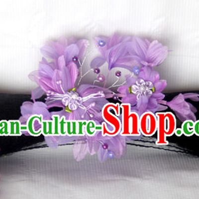 Chinese Qing Dynasty Classical Manchu Hair Jewelry Headwear Headdress Headpieces