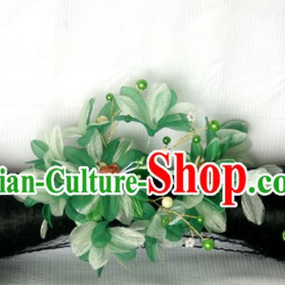 Chinese Qing Dynasty Classical Manchu Hair Jewelry Headwear Headdress Headpieces