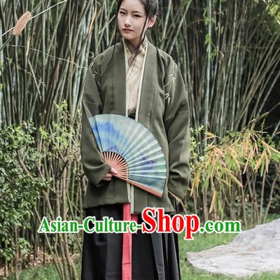 Traditional Asian Chinese Hanfu Garment Han Fu Clothes for Men or Women