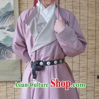 Traditional Asian Chinese Swordsman Clothing Garment Hanfu Clothes Complete Set